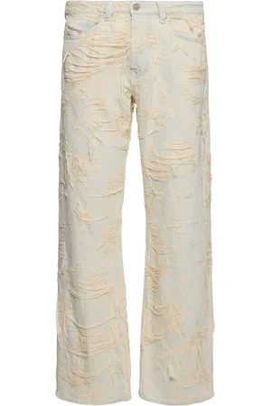 Diesel 1980 D-eeper-fsg Distressed Jeans