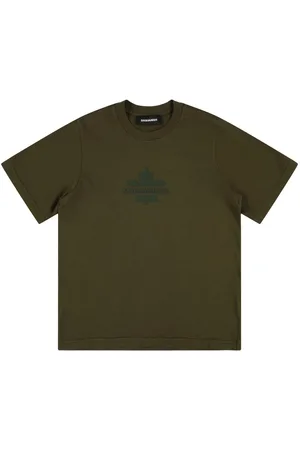 Dsquared2 Printed Cotton Jersey T-shirt
