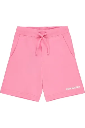 Dsquared2 Printed Cotton Sweat Shorts