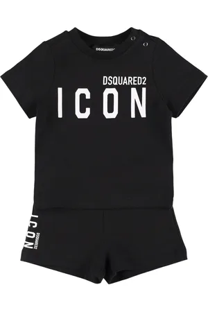 Dsquared2 Cotton Blend T-shirt & Sweat Shorts