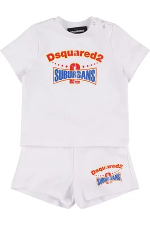 Dsquared2 Cotton Blend T-shirt & Sweat Shorts