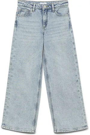 Mama;licious Vmtessa High Rise Wide Leg Fit Jeans
