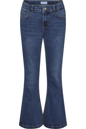 Mama;licious Vmruby Mid Rise Flared Fit Jeans