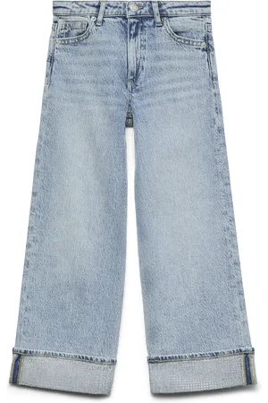 Mama;licious Vmtessa High Rise Wide Leg Fit Jeans