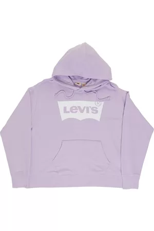Levi's Dames Sweaters - Dames Graphic Plus Size Hoodies Lila