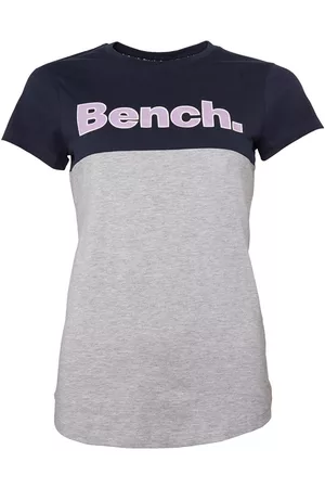 Bench Dames Tops - Dames Elodora Tops Gemeleerd Lichtgrijs