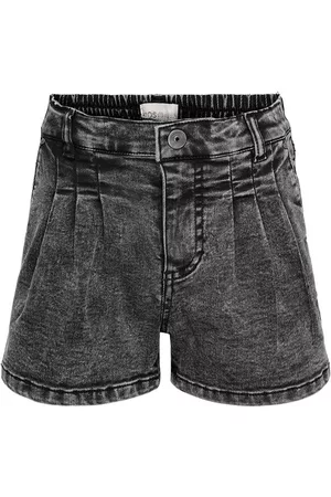 ONLY Meisjes Shorts - Meisjes Saint Denim shorts Gewassen