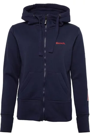Bench Dames Sweaters - Dames Phina Hoodies Marineblauw