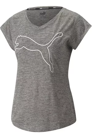 PUMA Dames Sport - Dames Train Favorite Drycell Heather Cat Sports Performance Tops
