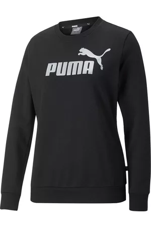 PUMA Dames Sweaters - Dames Essentials+ Metallic Logo Sweaters