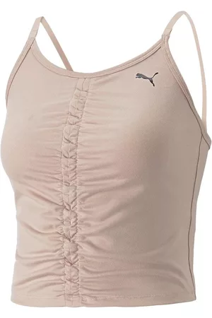 PUMA Dames Sport - Dames Studio Foundation dryCELL Ruched Sports Performance Tops