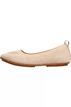 FitFlop Dames Instappers - Dames Allegro Multi- Ballerina Casual schoenen Lichtroze