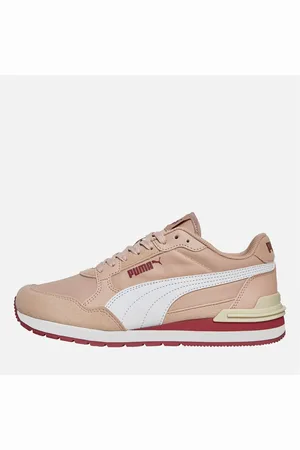 PUMA Dames ST Runner V4 Nylon Sneakers Quartz/Wit/Port/Sneeuw