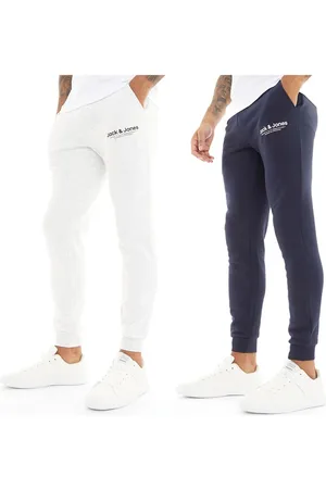 JACK & JONES JACK & JONES Twee Joggingbroeken Heren Vesterbro Navy Blazer/Licht Grijs Melange