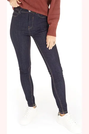 Bench Dames Fay Skinny Jeans Ink Wash