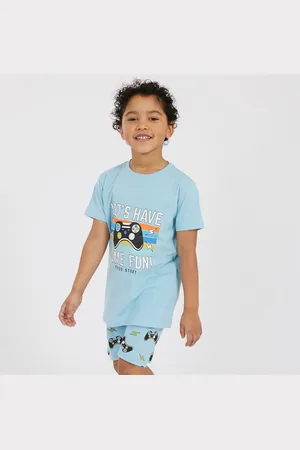 Threadboys Pyjamaset jongens, korte broek en T-shirt, multi