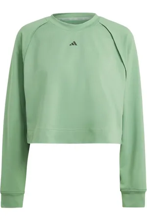 adidas Zweatshirt Dames Aeroready Verborgen Racerback Preloved /Zwart
