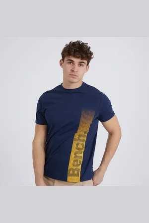 Bench T-shirt Aziel Heren Marineblauw