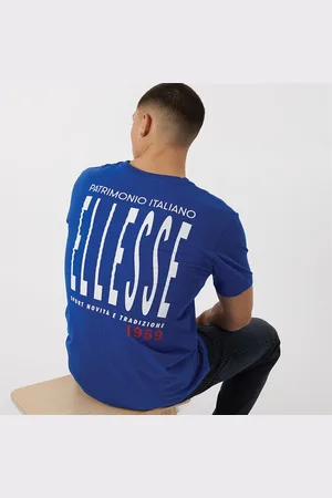 Ellesse T-shirt Heren Retanna Ruglogo Koninklijk