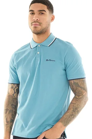 Ben Sherman Heren Twin Tipped Polo