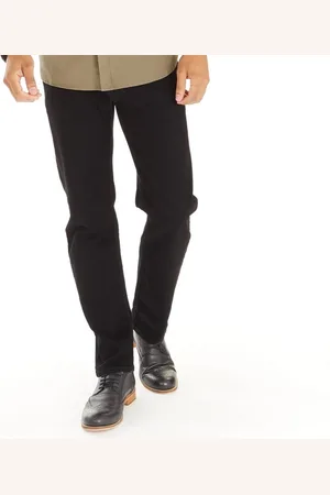 French Connection Jeans Heren Regular Fit BLK1