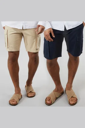 Vinson Herenshorts Roger Set van 2 Humus/Donkerblauw