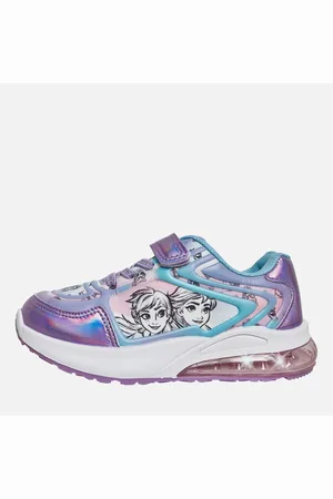 Frozen Meisjes Emboss Light Up Sneakers