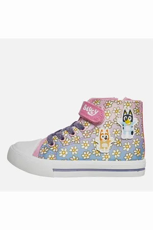 Bluey Meisjes Flowers Hoge sneakers