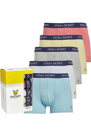 Lyle & Scott Heren Miller Five Pack Trunks Boxershorts Multi