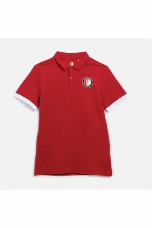 CASTORE Heren FR Feyenoord Heritage Pique Polo Savvy