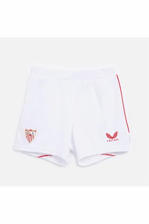 CASTORE Junior SFC Sevilla FC 23 / 24 Voetbal Basis Thuis Broekje Brilliant White