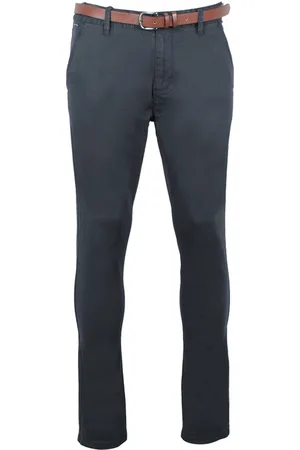 INDICODE Heren Gower Chinos Marineblauw