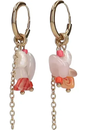 Manfield Gouden hangers met steentjes
