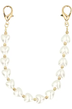 Manfield Kleurige hartjes bag charm
