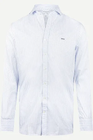 McGregor 2 voor €160 - - Overhemd Slim Fit Driedubbele Streep - - S