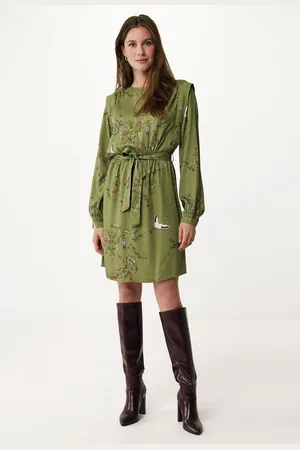 Mexx Jurk Mini met Print Groen