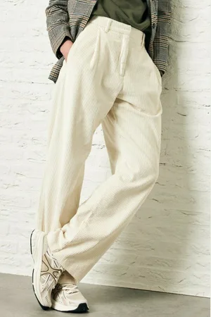Mexx Broek Corduroy Offhwite