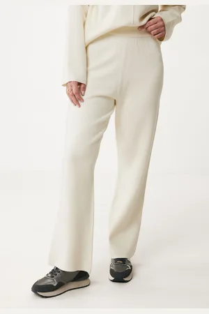 Mexx Broek met Wijde Pijpen Crème