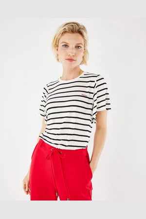 Mexx T-shirt Gestreept