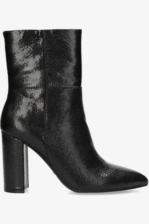 Mexx Enkellaars Kianna Indy met reptielprint