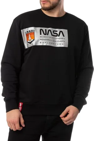 Alpha Industries Sweatshirts & Hoodies, Heren, Zwart, S, Blouse