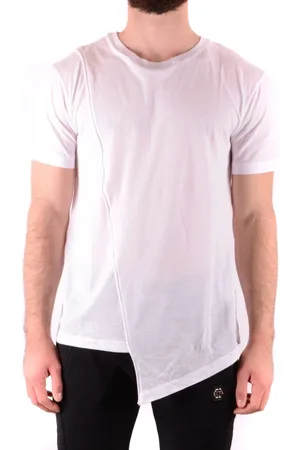 Les Hommes Tops, Heren, Wit, M, Katoen, t-shirt