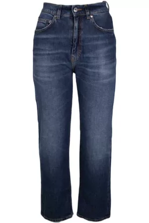 Mauro Grifoni Dames Straight - Straight Jeans - Blauw - Dames