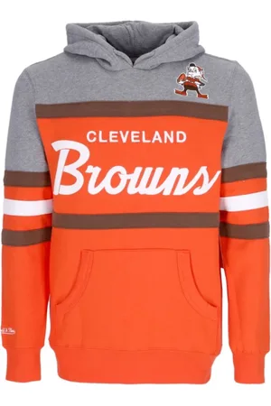 Mitchell & Ness Sweatshirts & Hoodies, Heren, Oranje, XL, Hoodies