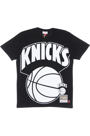 Mitchell & Ness Tops, Heren, Zwart, M, t-shirt