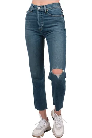 RE/DONE Jeans, Dames, Blauw, W27, Denim, Jeans