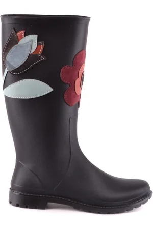 RED(V) Schoenen, Dames, Zwart, 36 EU, Leer, Laarzen