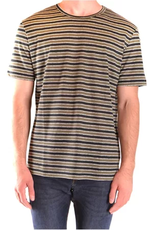 Paolo Pecora Tops, Heren, Groen, XL, t-shirt