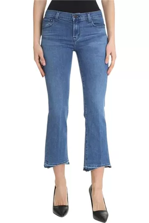 J Brand Cropped Jeans - Blauw - Dames