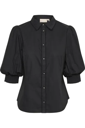 Karen by Simonsen Blouses & Shirts, Dames, Zwart, S, Chillykb blouse